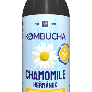 Long Lige Biotea LONG LIFE BIOTEA Kombucha Zelený čaj heřmánek 500 ml