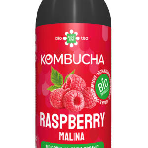 Long Lige Biotea LONG LIFE BIOTEA Kombucha Černý čaj malina 500 ml