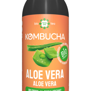 Long Lige Biotea LONG LIFE BIOTEA Kombucha Zelený čaj aloe vera 500 ml