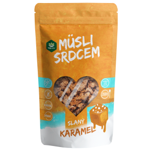 TOPNATUR Müsli srdcem Slaný karamel 350 g