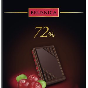 MIKADO hořká čokoláda 72% s brusinkami 100 g