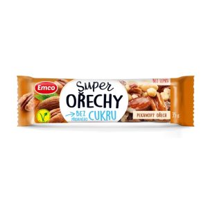 EMCO Super ořechy tyčinka bez lepku Pekanový ořech 35 g