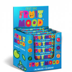 Sergio Ovocná tyčinka Fruit Mood brusinka a borůvka 30 ks