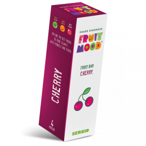 Sergio Ovocná tyčinka Fruit Mood třešeň 4 ks