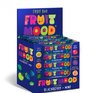 Sergio Ovocná tyčinka Fruit Mood ostružina a máta 30 ks