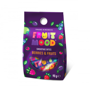 Sergio Ovocná svačinka Fruit Mood „MIX BERRIES & FRUITS“ 90 g