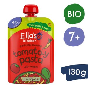 Ella’s Kitchen BIO Rajčatové těstoviny se zeleninou (130 g)