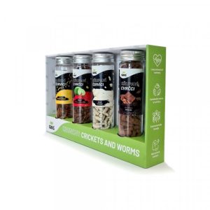 Grig Dárkové balení zkumavek s jedlým hmyzem 4 druhy DMT 08/24