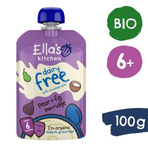 Ella’s Kitchen BIO Nemléčná kaše s hruškami a fíky (100 g)