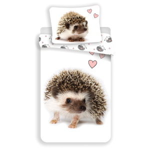 Jerry Fabrics s. r. o. Bavlněné povlečení 140×200 + 70×90 cm – Ježeček
