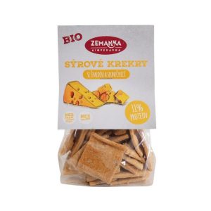 Zemanka Bio krekry se sýrem a slunečnicí 100 g DMT 09/24