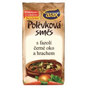 ARAX PS Fazole černé oko a hrách 160 g DMT 09/24
