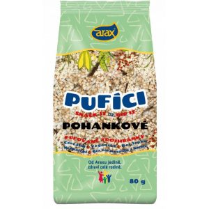 ARAX Pufíci, Pohankové trojhránky 80 g DMT 09/24