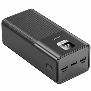 SWISSTEN Power Line powerbanka, 50 000 mAh, 100 W, Power Delivery, černá