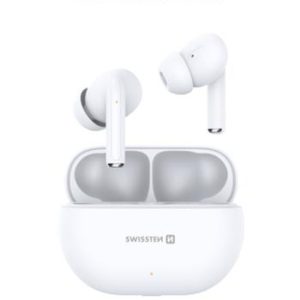 SWISSTEN Bluetooth TWS sluchátka proTUNE Barva: Bílá