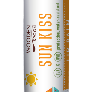 Wooden Spoon Opalovací balzám na rty Sun Kiss (4,3 ml)