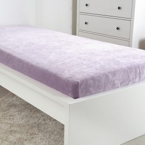 B.E.S. – Petrovice, s.r.o. Mikroflanelové prostěradlo EXCLUSIVE – Fialové Rozměr: 90 x 200