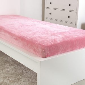 B.E.S. – Petrovice, s.r.o. Mikroflanelové prostěradlo EXCLUSIVE – Starorůžové Rozměr: 180 x 200