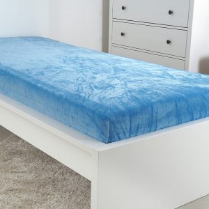 B.E.S. – Petrovice, s.r.o. Mikroflanelové prostěradlo EXCLUSIVE – Modré Rozměr: 180 x 200