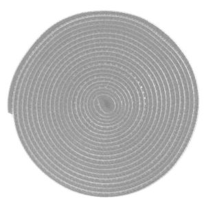 Organizér kabelů – páska na suchý zip, 2 m Barva: Šedá