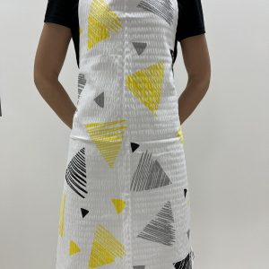 B.E.S. – Petrovice, s.r.o. Kuchyňská zástěra – vzor Triangle v krepu