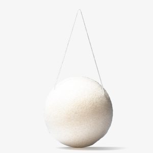 VENIRA konjaková houbička pro normální až suchou pleť, bílá