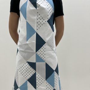 B.E.S. – Petrovice, s.r.o. Kuchyňská zástěra – vzor Diamanty v bavlně