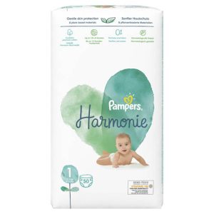 Pampers Harmonie Value Pack Dětské plenky vel. 1 (50 ks)