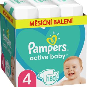 Pampers Active Baby 4 180 ks