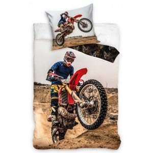 TipTrade Povlečení bavlněné 140×200 +70×90 – Motocross FMX