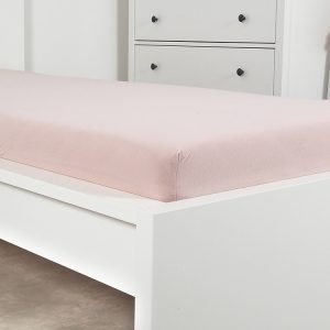 B.E.S. – Petrovice, s.r.o. Prostěradlo JERSEY dětské – Starorůžová Rozměr: 70 x 140