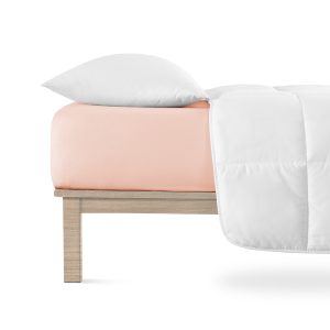 Jersey Lycra prostěradlo Andrea Simone boxspring – Pudrová (Pale Dogwood 13-1404) Rozměr: 120 x 200