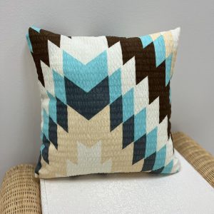 B.E.S. – Petrovice, s.r.o. Bavlněný krepový potah na polštářek 40×40 – vzor Diagram