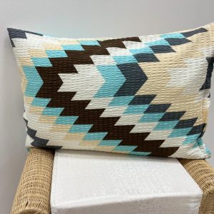 B.E.S. – Petrovice, s.r.o. Bavlněný krepový potah na polštářek 50×70 – vzor Diagram