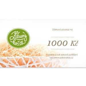 Zdravýkoš Voucher 1 000 Kč
