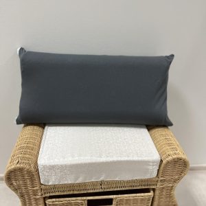 B.E.S. – Petrovice, s.r.o. Povlak Jersey na anatomický polštář, uzavírání na zip – antracit Rozměr: 30 x 50