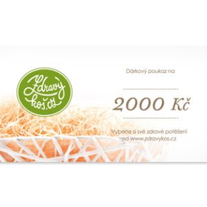 Zdravýkoš Voucher 2 000 Kč