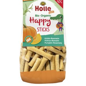 Holle BIO Dětské happy tyčinky s dýní a rozmarýnem (100 g)