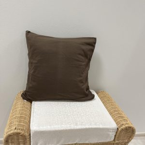 B.E.S. – Petrovice, s.r.o. Bavlněný jersey potah na polštářek 40×40 – tm.hnědá