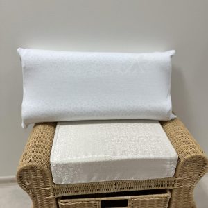 B.E.S. – Petrovice, s.r.o. Povlak Jersey na visco polštář 45×75 cm – bílá