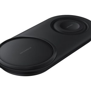 SAMSUNG Bezdrátová nabíjecí podložka Duo Pad s funkcí rychlonabíjení pro zařízení s podporou Qi, černá