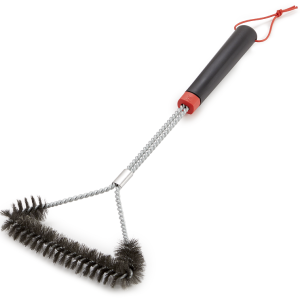 Weber třístranný grilovací čistící kartáč – 46 cm
