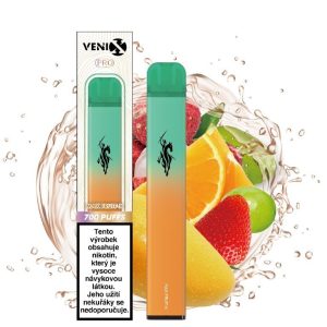 VENIX-PRO jednorázová elektronická cigareta s nikotinem Příchuť: Mix ovoce