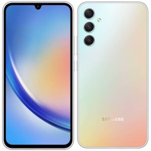 SAMSUNG Galaxy A34 5G 6/128 GB (A346) Barva: Stříbrná, Paměť: 128 GB