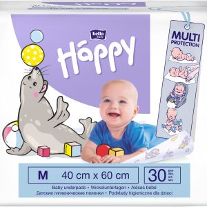 Bella Happy Dětské hygienické podložky 40 × 60 cm (30 ks)