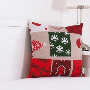 B.E.S. – Petrovice, s.r.o. Vánoční dekorační polštářek 45×45 – Vánoční patchwork