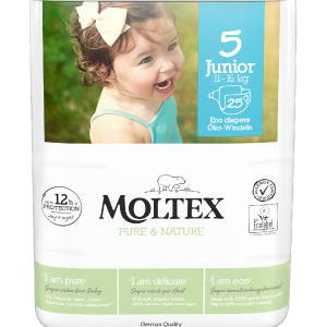Moltex Pure & Nature Junior 11–16 kg (25 ks), eko pleny