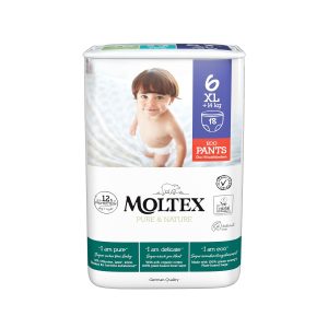 Moltex Pure & Nature Natahovací XL +14 kg 18 ks