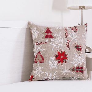 B.E.S. – Petrovice, s.r.o. Vánoční dekorační polštářek 45×45 – Vánoční srdíčko