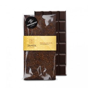 JANEK 34% Čokoláda mléčná s kávou 85g